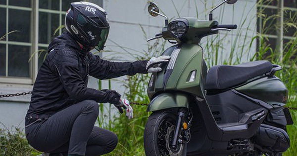 Cận cảnh mẫu xe tay ga 158cc của SYM: Đẹp như Vespa, thực dụng như Honda