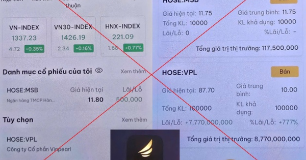 4 tỷ đồng đổi 7,77 tỷ ảo: Cú lừa đầu tư chứng khoán qua app giả mạo