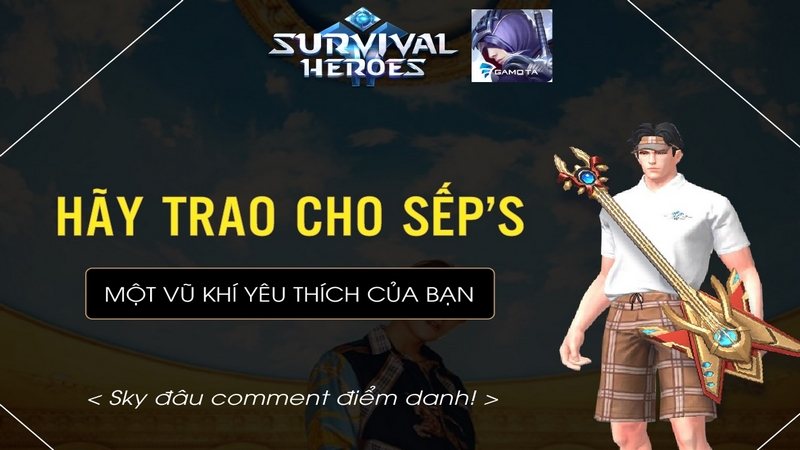 Bắt trend cực nhanh, Survival Heroes đã “nhập khẩu” thời trang của Sơn Tùng “Hãy trao cho anh”