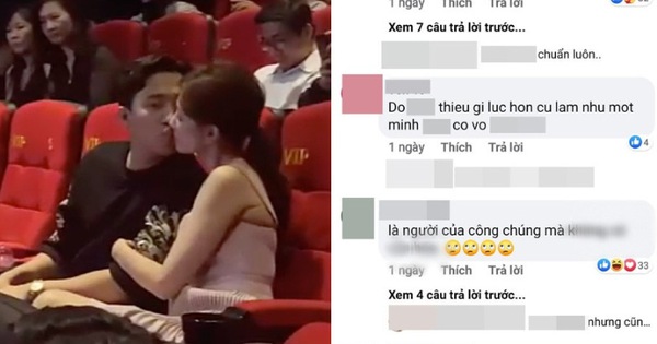 Tranh cãi Trấn Thành - Hari Won hôn nhau ở rạp phim, netizen gay gắt: “Thiếu gì chỗ, đâu phải chỉ có 2 người ở đó?”