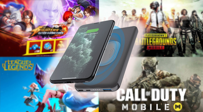 Chọn sạc dự phòng xịn sò để xưng bá hàng loạt game mobile bom tấn