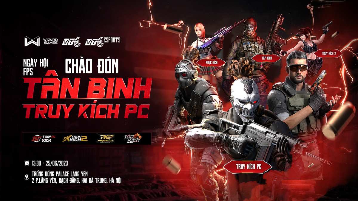 Refund Gaming đổ bộ cùng fans trong “Ngày hội FPS - Chào đón tân binh Truy Kích PC” ngày 25/6