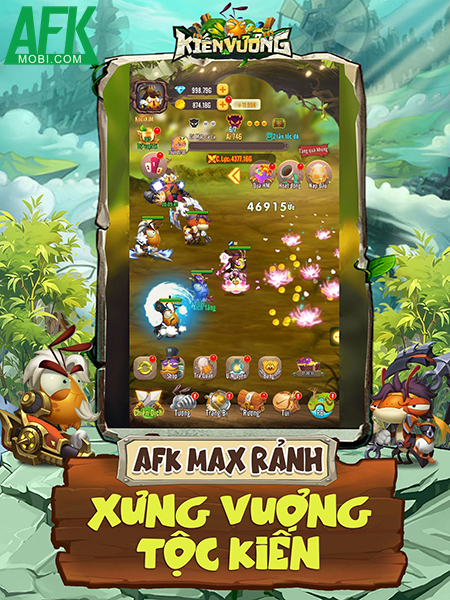 Game idle chiến thuật thẻ tướng Kiến Vương 3Q Mobile về Việt Nam