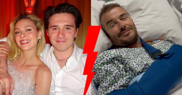 Con cả bất hiếu trả đũa cực hiểm David Beckham trong lúc bố nhập viện