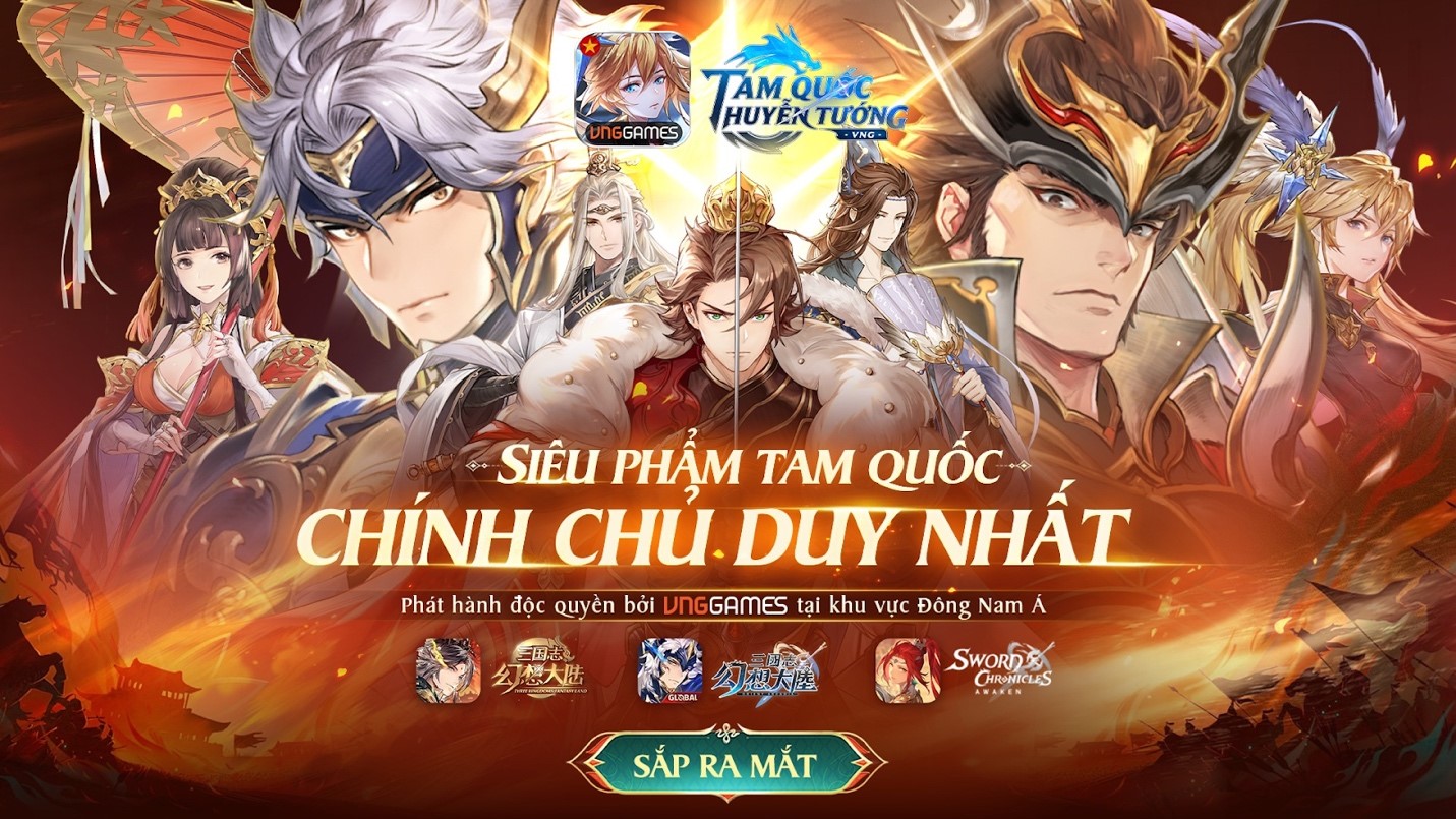 Tam Quốc Huyễn Tướng VNG: Khởi động sự kiện đăng ký trước, sẵn sàng gửi ngàn quà tặng cho người chơi