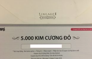 Hướng dẫn chi tiết cách nhập Gift Code 5000 Kim Cương Đỏ trong Lineage 2: Revolution