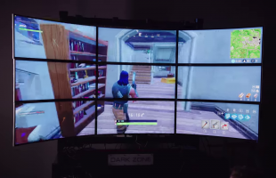 Chơi Fortnite ở độ phân giải… 10k màn rộng