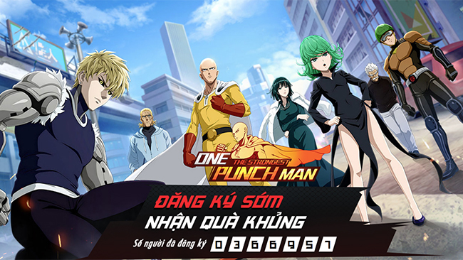 One Punch Man: The Strongest cán mốc 350 nghìn lượt đăng ký trước