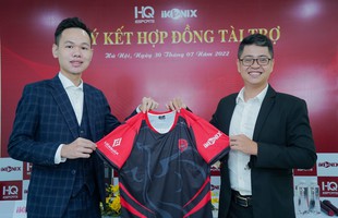 iKonix bắt tay HQ Esports cùng phát triển Thể thao điện tử