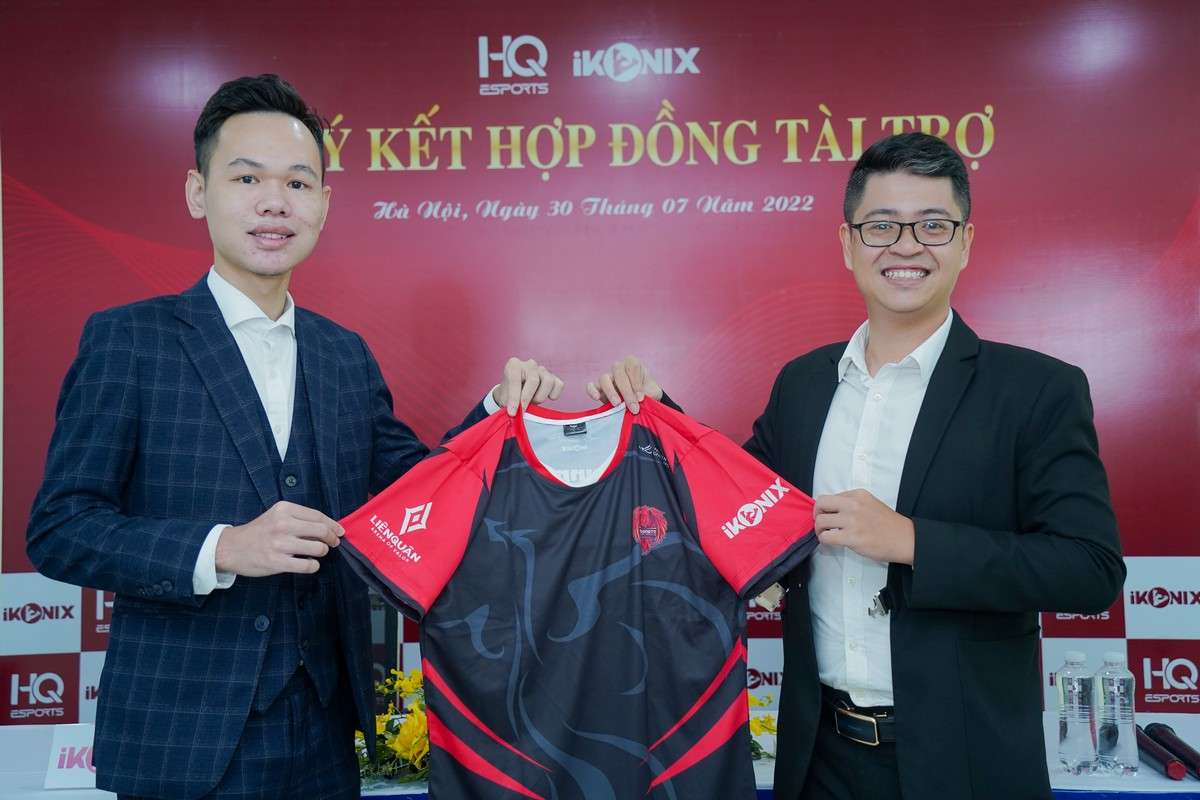 iKonix bắt tay cùng HQ Esports triển khai kế hoạch 'xã hội hóa thể thao điện tử'