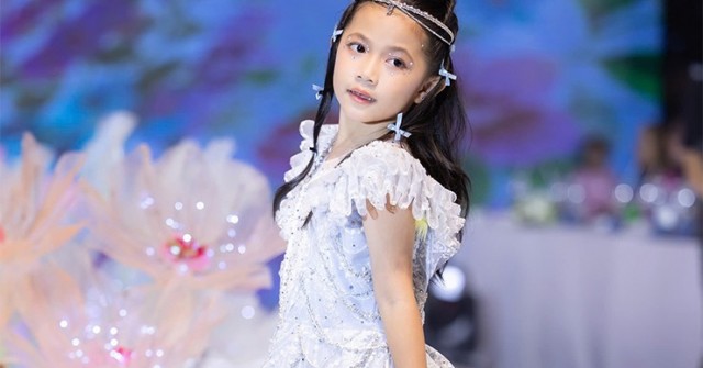 Mẫu nhí Mia Nguyễn Minh Anh trở thành Vedette đêm hội Fashion Show Ceo & Kid 2024