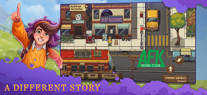 Bloomtown: A Different Story Mobile game JRPG lấy bối cảnh nước Mỹ thập niên 60