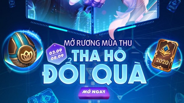 MỞ RƯƠNG MÙA THU – THA HỒ ĐỔI QUÀ TỪ 02/09 – 08/09