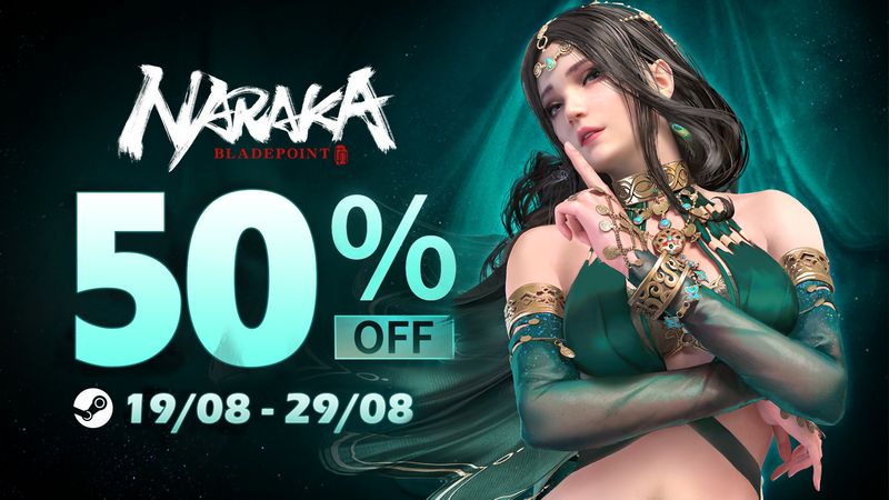 Mừng sinh nhật, Naraka: Bladepoint sale sốc 50%, chỉ còn 180.000 VNĐ