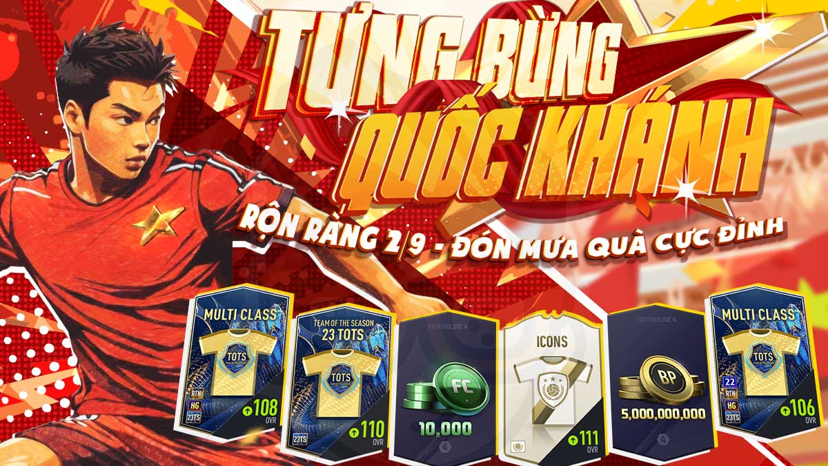 Hàng loạt quà khủng nào xuất hiện trong sự kiện Từng Bừng Quốc Khánh?