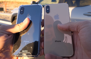 Mặt kính của iPhone XS cực kỳ cứng cáp, rơi từ độ cao 2 mét xuống vẫn không sao