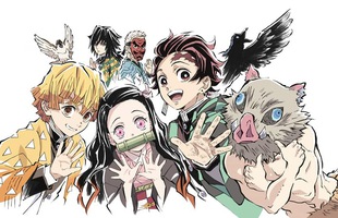 Chia tay anime Kimetsu no Yaiba bằng bộ ảnh theo phong cách chibi đón Halloween cực vui nhộn