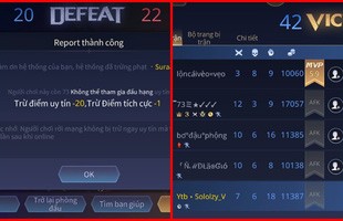 Liên Quân Mobile: Cộng đồng vẫn ghi nhận mức phạt tới 20 Uy tín, tranh cãi nổ ra về tính chính xác
