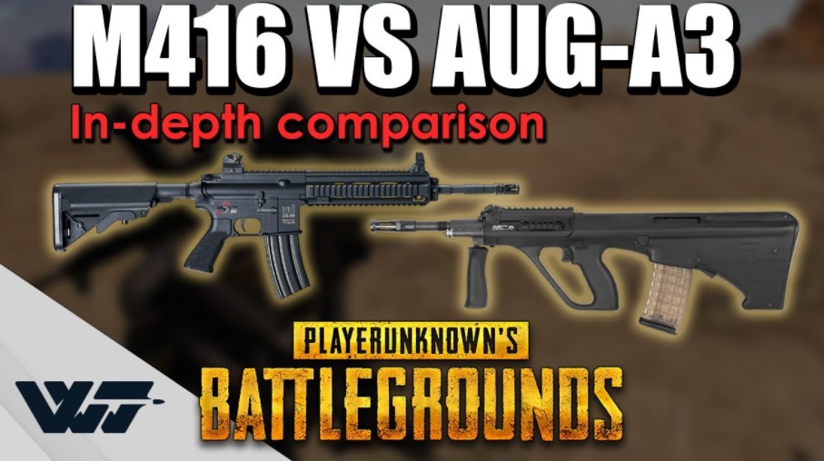 M416 và AUG đâu là khẩu súng tốt hơn trong PUBG Mobile?