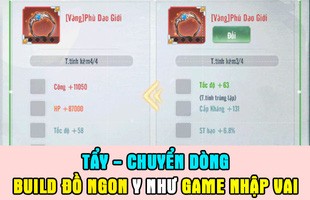 Quá hay! Nghịch Mệnh Sư cho phép TẨY và CHUYỂN thuộc tính trang bị, tùy ý build đồ 