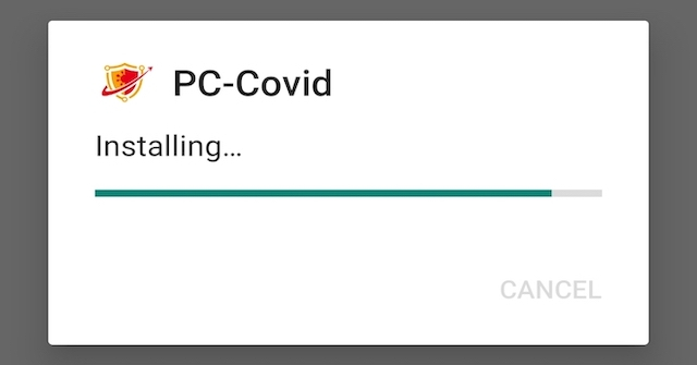 Cách tải và cài đặt ứng dụng PC-Covid bằng file PC-Covid.apk