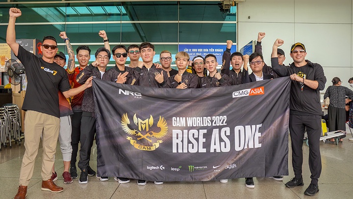 GAM Esports lên đường tham dự CKTG 2022