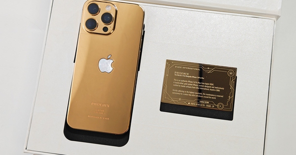 Cận cảnh iPhone 16 Pro Max mạ vàng 24K: Giới hạn 200 chiếc trên toàn cầu, giá gần 100 triệu đồng