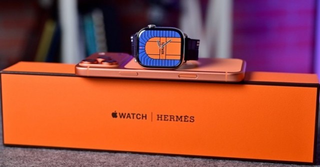 Video mở hộp Apple Watch Series 11 Hermes siêu sang
