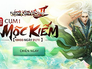 Tặng giftcode Ngạo Kiếm Vô Song 2 mừng máy chủ mới Mộc Kiếm