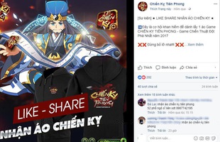 Chưa về nước, Chiến Kỵ Tiên Phong đã làm Event tặng áo cho game thủ. Chiêu trò mới của NPH?