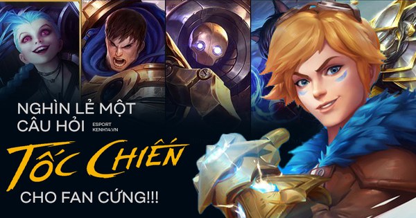 Những câu hỏi về Tốc Chiến cực khó thử thách cả làng game, chưa chắc bạn trả lời đúng 5⁄10!