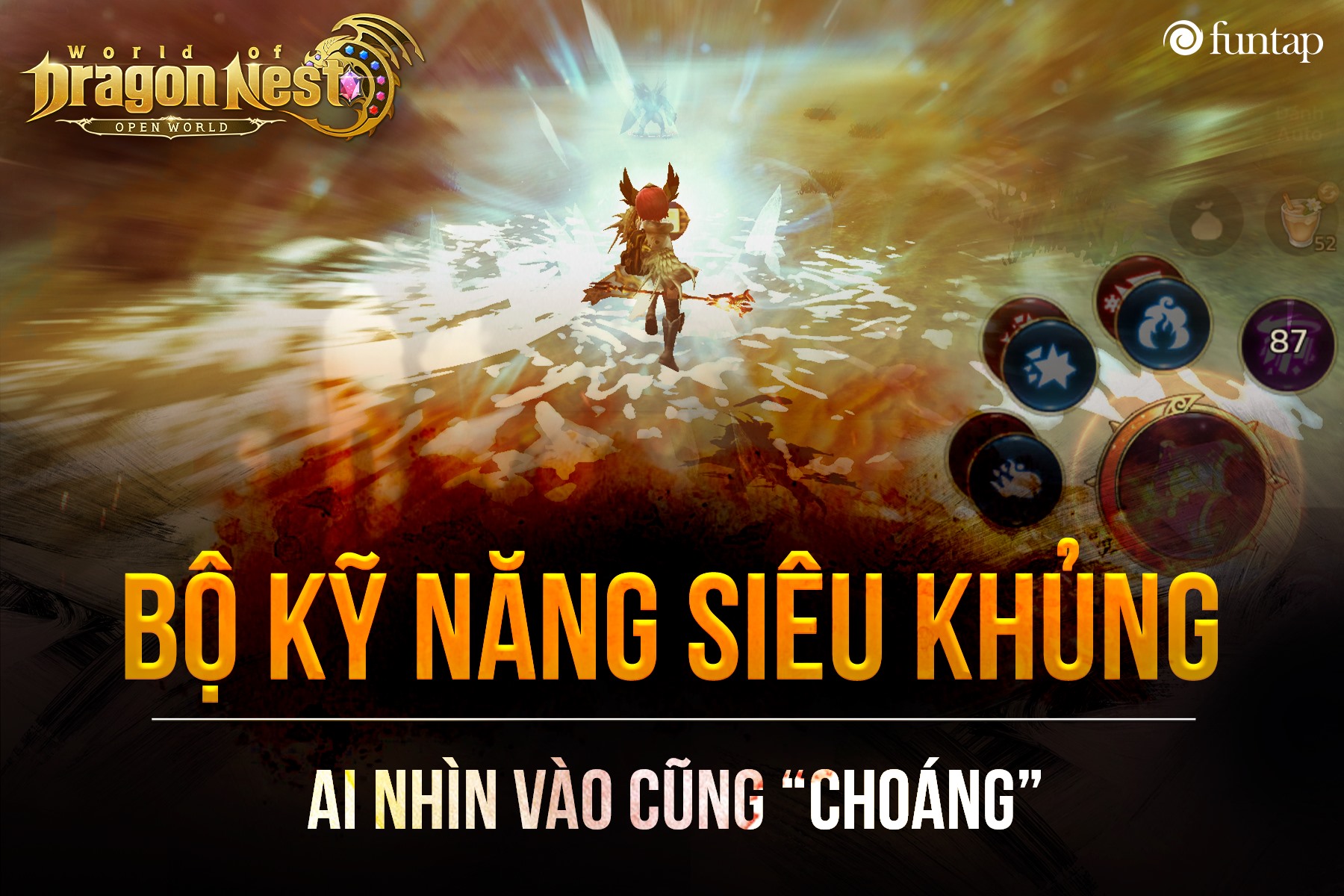 Cơ chế chiến đấu linh hoạt và tinh xảo chính là yếu tố đắt giá nhất của World of Dragon Nest