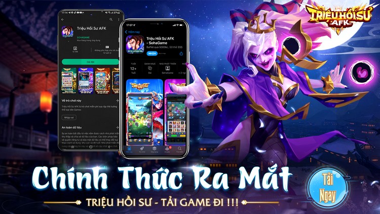 Triệu Hồi Sư AFK chính thức ra mắt: Tặng 100 lượt quay, 6 tướng SSS cùng 500 Giftcode