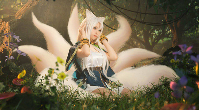 Lạc vào xứ thần tiên với cosplay Solise – AFK Arena