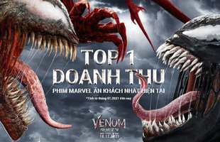 Venom: Let There Carnage xuất sắc là phim Marvel có doanh thu cao nhất từ đầu năm đến nay