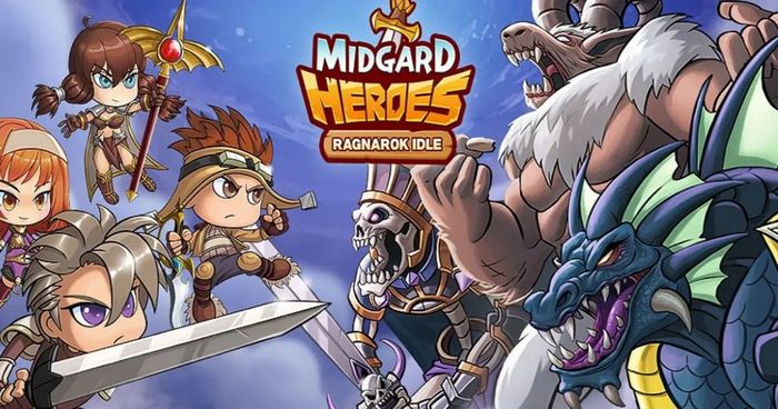 Midgard Heroes: Ragnarok Idle tựa game nhập vai nhàn rỗi mới ra mắt