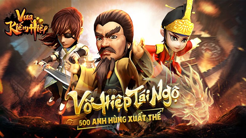 Vua Kiếm Hiệp - Siêu phẩm 3D tái hiện nhiệt huyết dòng game thẻ tướng sẽ ra mắt trong tháng 1/2019