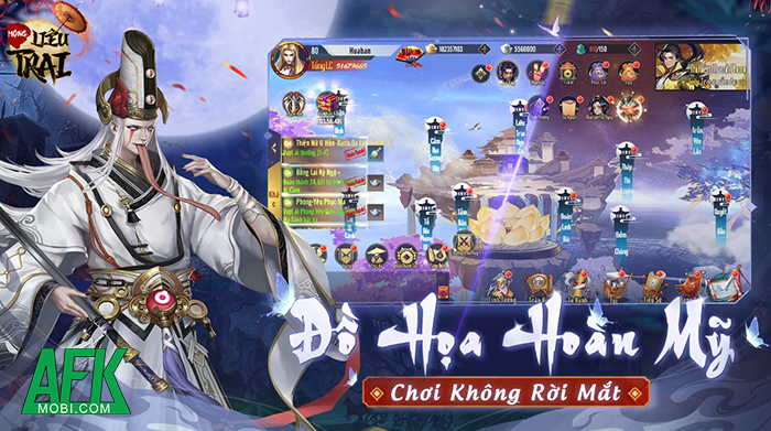 Mộng Liêu Trai Mobile game đấu tướng đẹp chuẩn cổ phong về Việt Nam