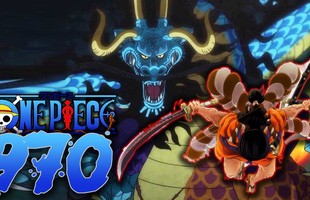 One Piece 970: Oden vung kiếm tha thu rồng Kaido khiến hắn đau đớn rơi xuống đất