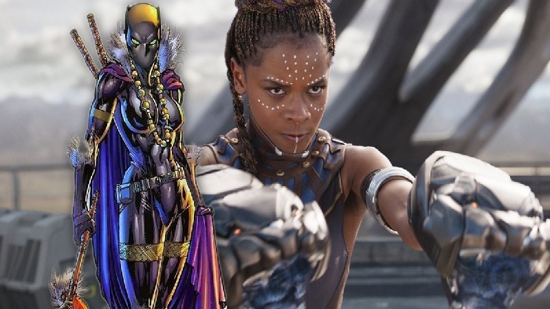 Tạo hình chưa từng công bố của Shuri - em gái Black Panther