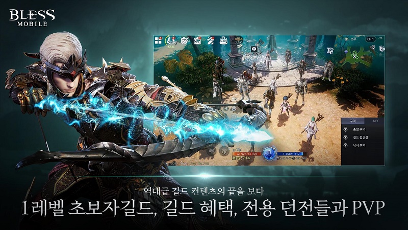 Bom tấn MMORPG Bless Mobile Hàn Quốc lập kỷ lục