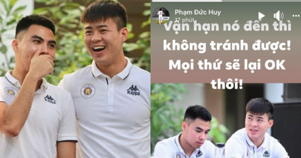 Duy Mạnh bất ngờ ngồi xe lăn vì chấn thương, Đức Huy chứng minh tình bromance bằng lời nhắn nhủ cực tình!