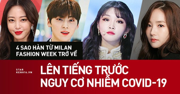 4 sao Hàn lên tiếng về nghi vấn nhiễm COVID-19: Chungha và Minhyun đã có kết quả, Han Ye Seul, Park Min Young thì sao?