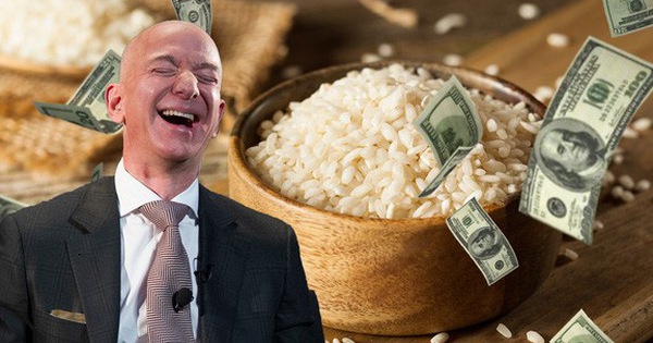 Muốn biết tỷ phú Jeff Bezos giàu tới mức nào, xem ngay sự sáng tạo với hàng chục nghìn hạt gạo trên Tik Tok này là hiểu