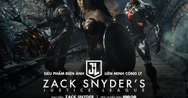 Liên Minh Công Lý của Zack Snyder công chiếu trực tuyến độc quyền HBO Go trên FPT Play