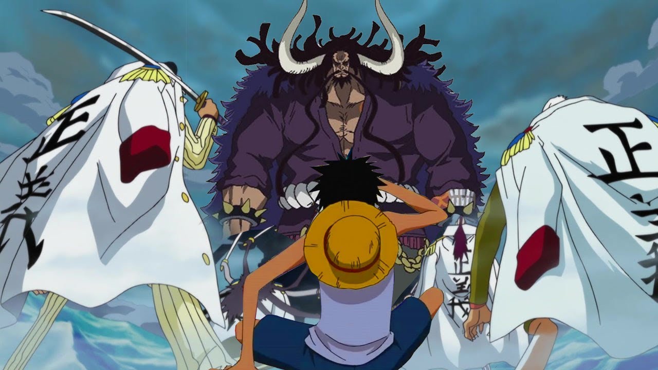 One Piece: Chuyện gì sẽ xảy ra nếu Kaido đến Marineford?