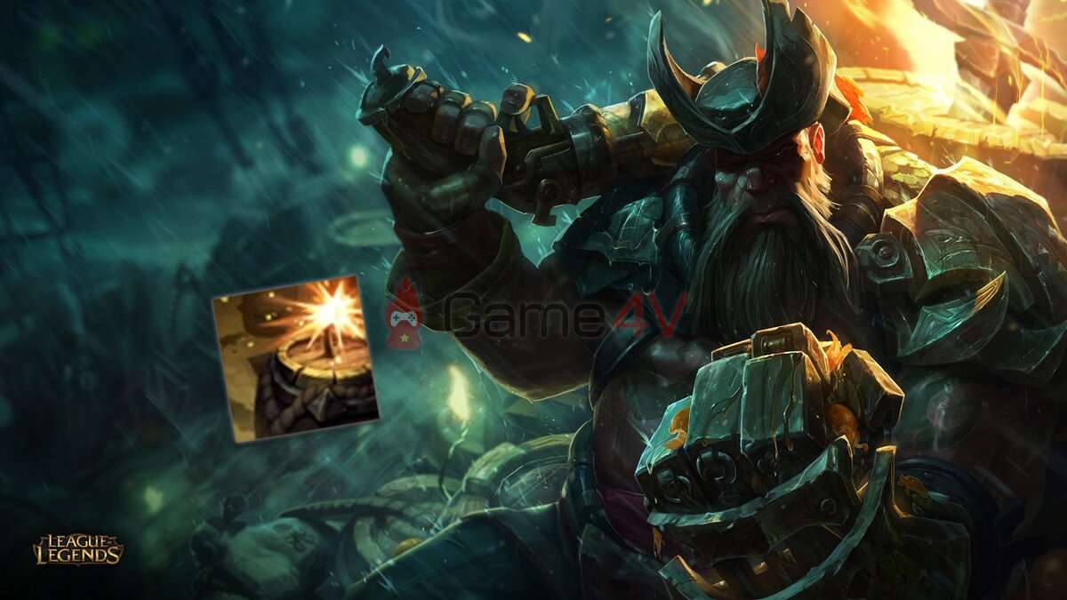 LMHT: Gangplank bị nerf sức mạnh với cơ chế kỹ năng E mới