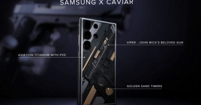 Caviar ra mắt Galaxy S25 Ultra phiên bản John Wick giá 230 triệu đồng