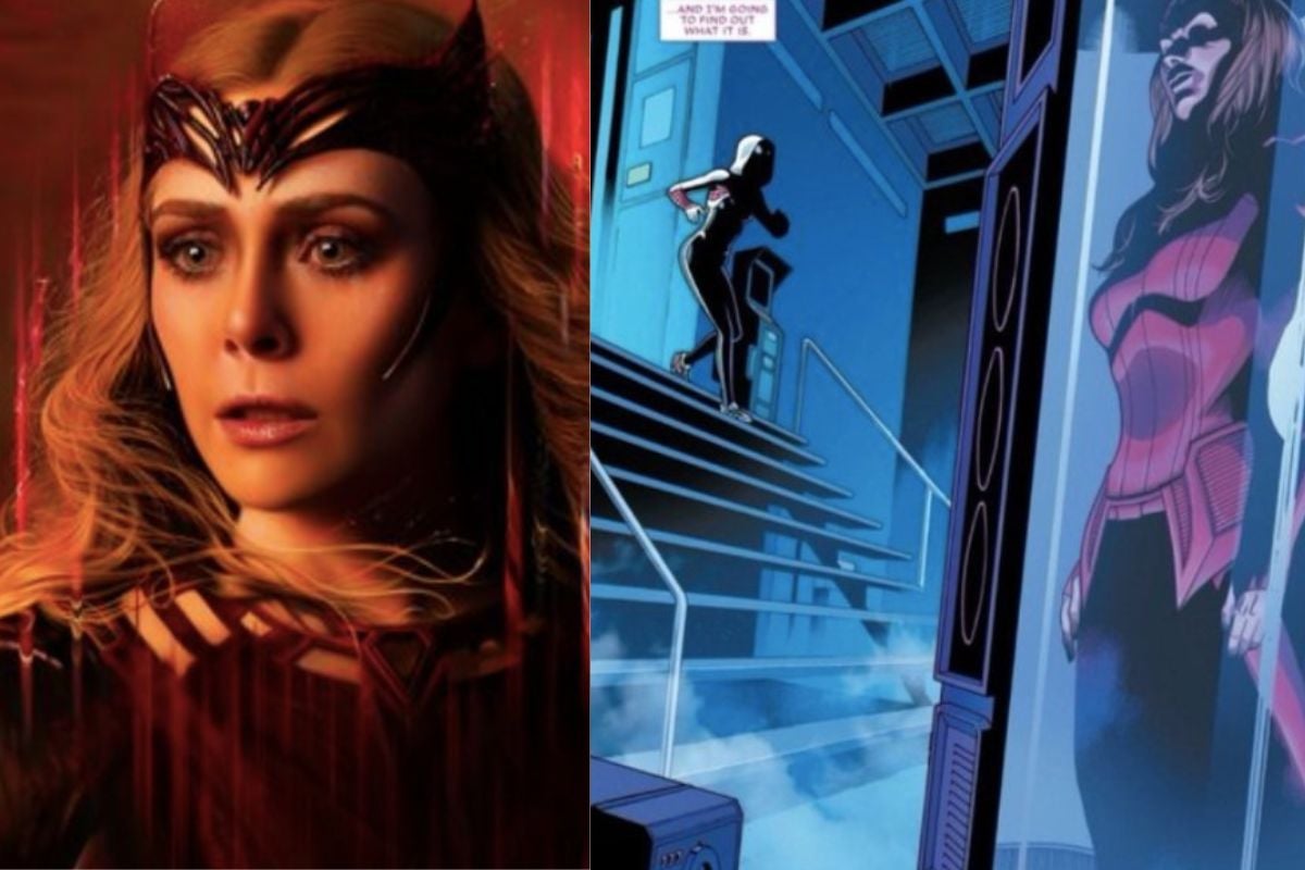 Thực Hư Bức Tranh Đang Gây Sốt Khi Fan Cho Rằng Đó Là Scarlet Witch Của MCU