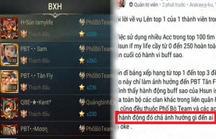 Liên Quân Mobile: Chủ Clan PBT vẫn cho rằng việc buff sao Thách Đấu không làm ảnh hưởng ai